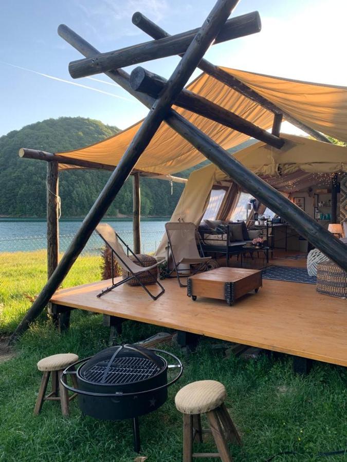 Luxury Lake House & Glamping Villa Teşila Dış mekan fotoğraf